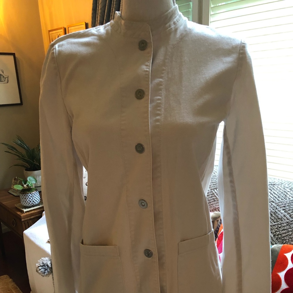 Eileen Fisher denim jacket